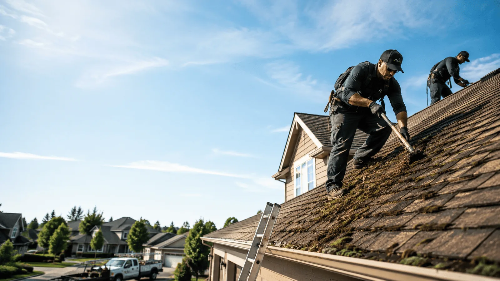 Roof Moss Removal in Okeana, OH near me